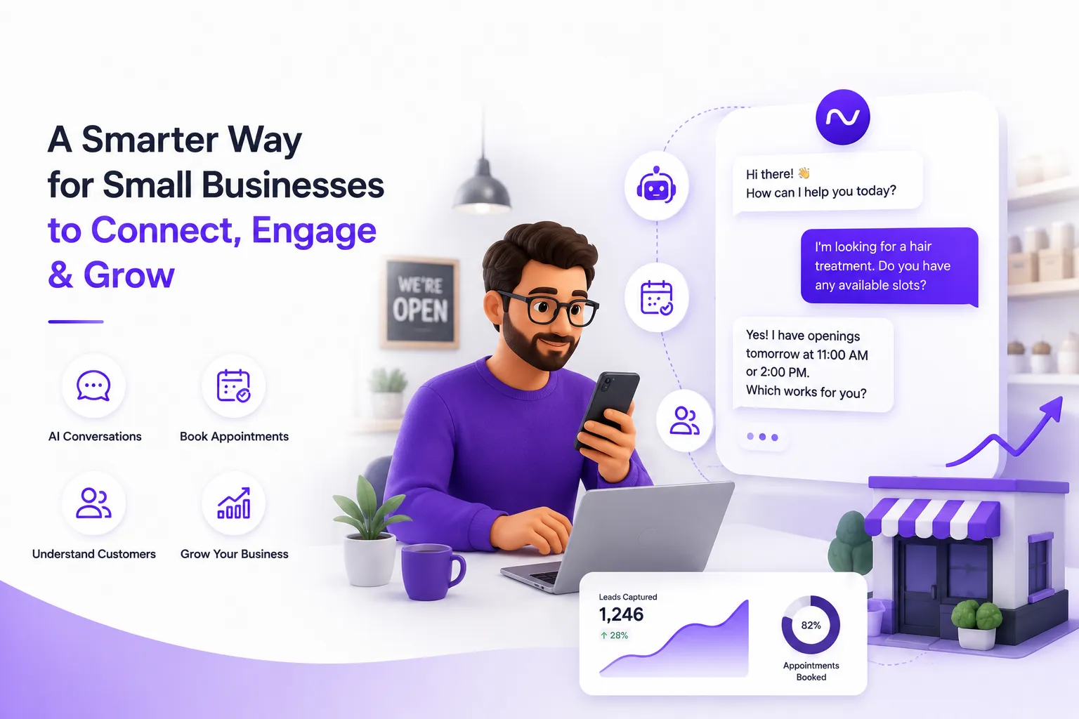 The Small Business Owner's Guide to AI Customer Conversations