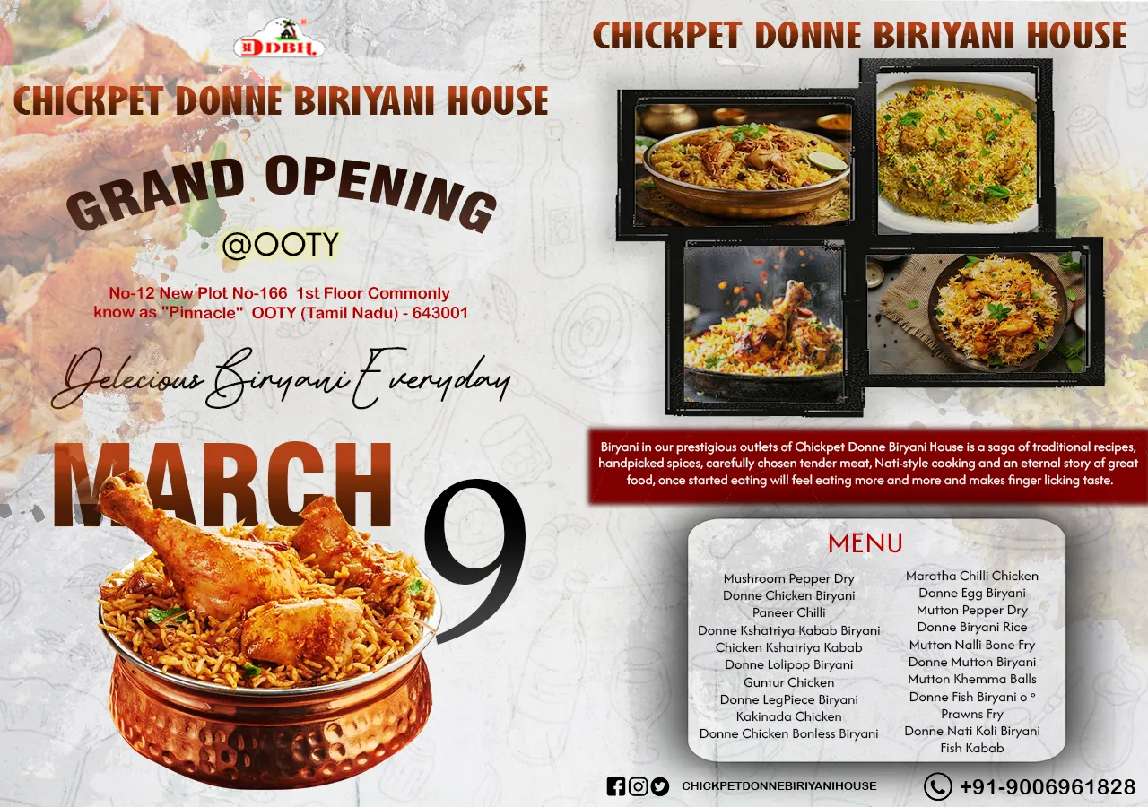 Chickpet Donne Biryani
