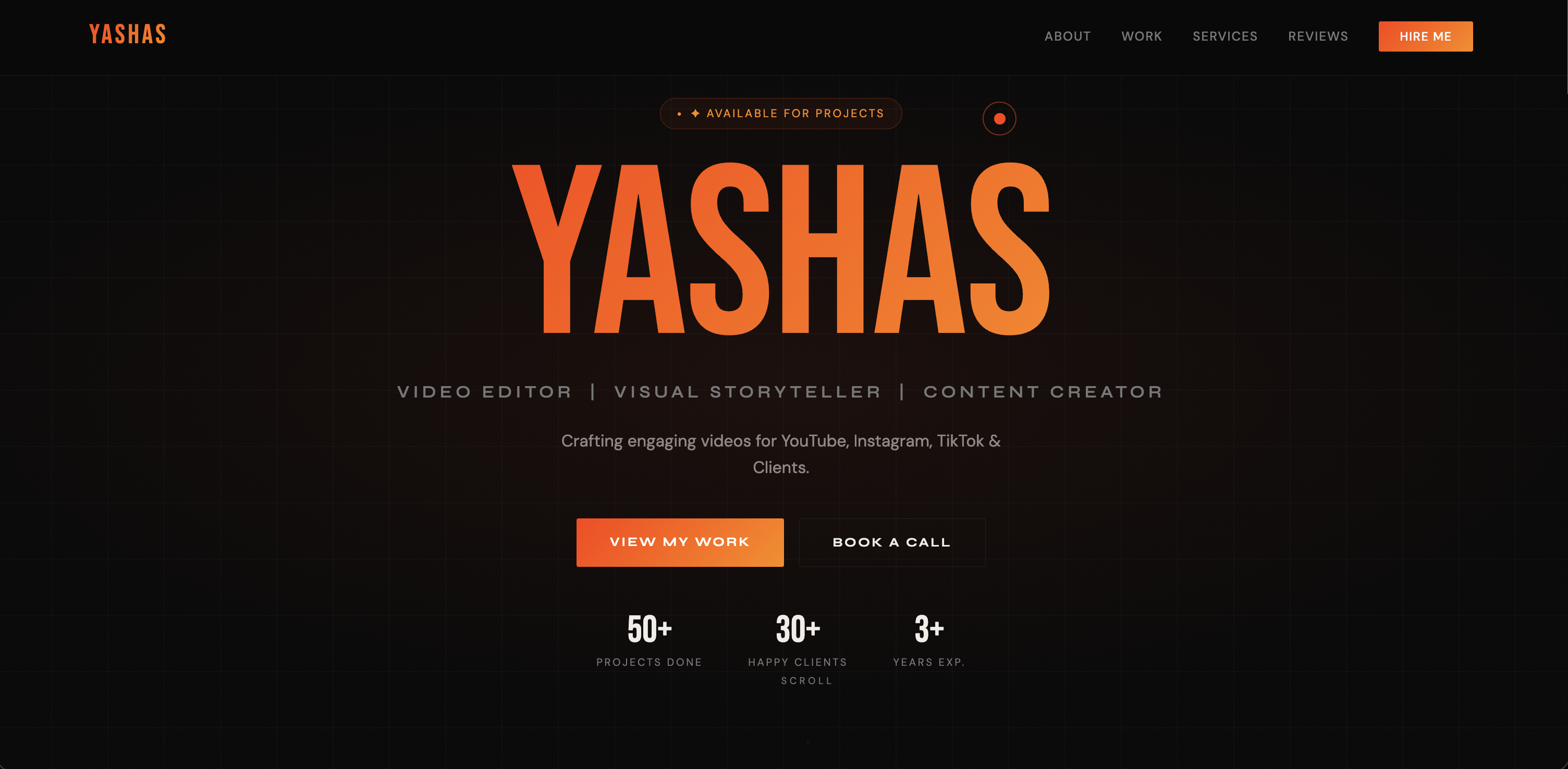 Yashas Portfolio